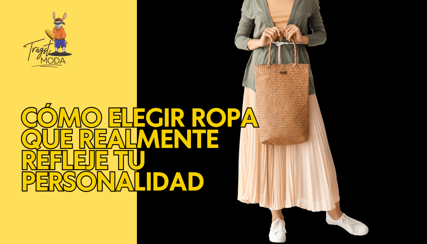 Persona eligiendo ropa que representa su personalidad y estilo auténtico