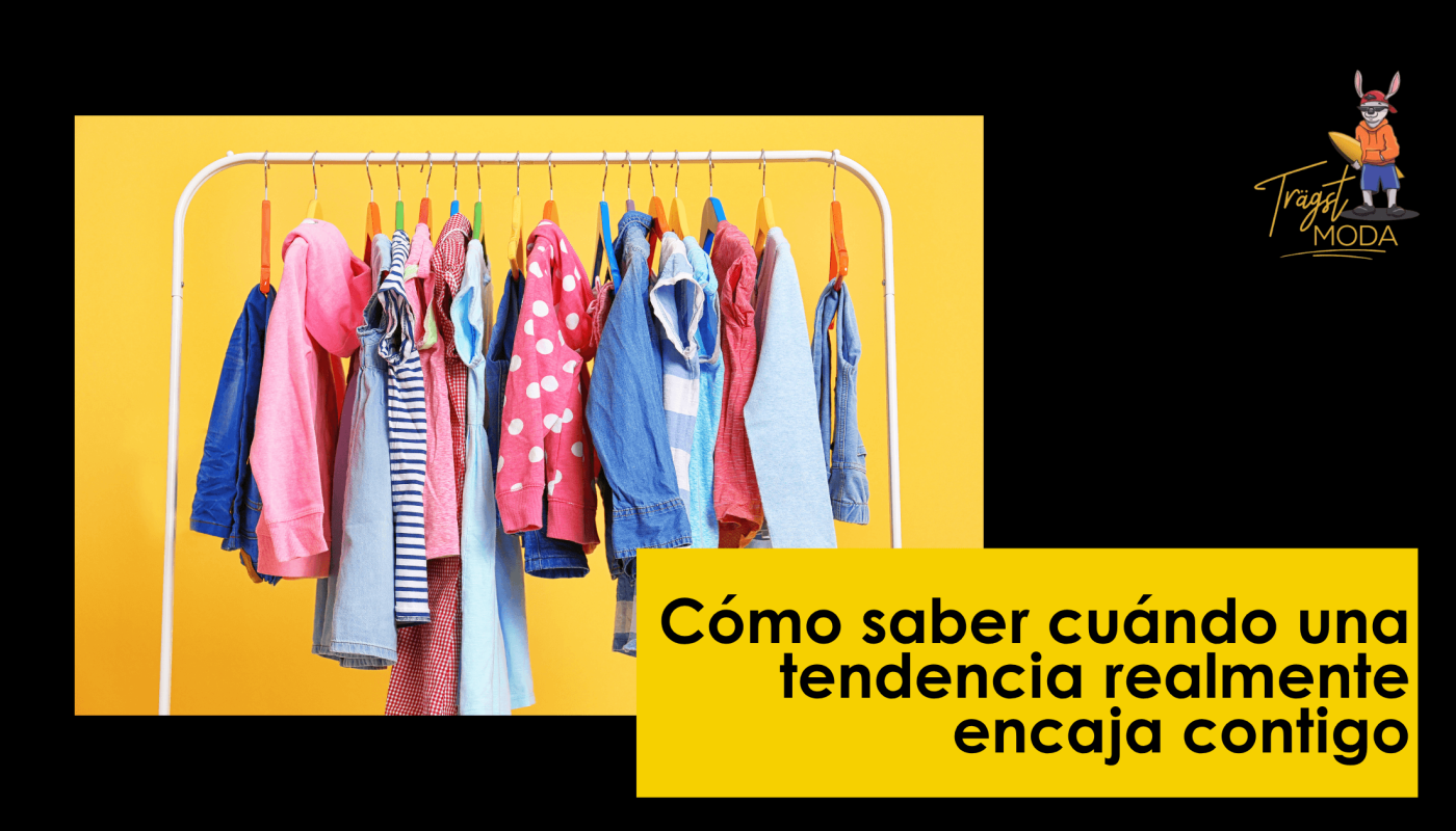Prendas de moda combinadas con piezas personales en un armario